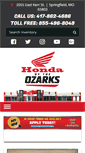 Mobile Screenshot of hondaoftheozarks.com